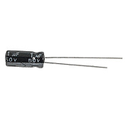 конденсатор RD 1mFх50V (5x11 +105)