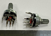резистор переменный WH117S2K W/S B50K с выключателем