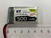 аккумулятор LP752540 3.7V 500mA высокотоковый