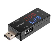 USB-тестер 3-9V; 0-3A