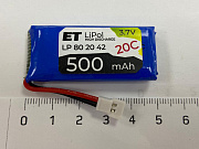 аккумулятор LP802042 3.7V 500mA высокотоковый