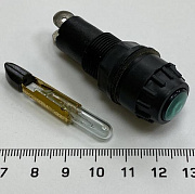 AC12014  зеленая сигнальная арматура с КМ24-90 б/г