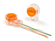 HJKT1 Скотч-лок (соединитель проводов) 2-й до 0.5мм К1 (оранжевый)
