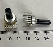 резистор переменный сдвоенный 0122-6pin D12 L=20 10 кОм