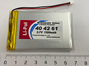 аккумулятор LP404261 3.7V 1300mA