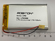 Аккумулятор Robiton LP855080 3.7V 4100mAh