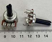 резистор переменный 0171-3pin D16 L=20 20 кОм