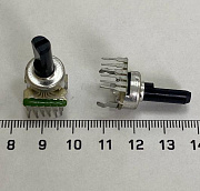резистор переменный сдвоенный 0122-6pin D12 L=20 50 кОм