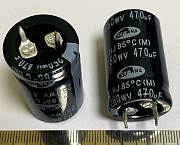 конденсатор электролитический 470mFх250V (22x35 +85) SAMW
