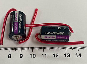 батарейка 14250 3.6V Go-Power с выводами