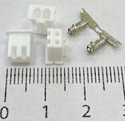 разъем питания H-02 шаг 2,54