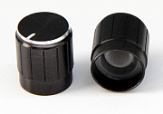 Ручка для резистора 15мм черная