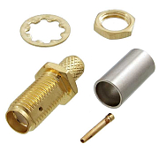 розетка на кабель SMA-C58J