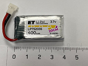 аккумулятор LP752035 3.7V 400mA высокотоковый 