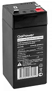 аккумулятор 4В 4,5А/Ч Go-Power квадратный