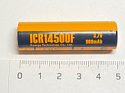 Аккумулятор ICR14500F 3.7V 900mA