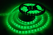 светодиодная лента 60 LED 3528 G зеленый IP33