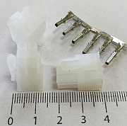 Разъем Mini-Fit MF-2x3 F