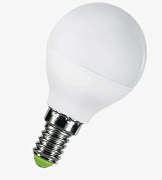 Лампа светодиодная Космос E14 10.5W 3000K 220V шарик теплый свет
