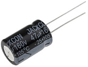 конденсатор JB 47mFх160V (10x20 +105)