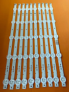Светодиодная планка для подсветки ЖК панелей SVG400A81 (комплект из 10 планок по 5 линз 395 мм)