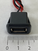 Разъем USB-2Pin на корпус с проводом