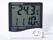 HTC-2 цифровой термометр с влажностью и часами