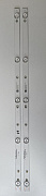 Светодиодная планка для подсветки ЖК панелей MS-L1598 V1 (к-т 2 пл по 580 мм, 5 линз)
