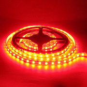 светодиодная лента 60 LED 5050 R красный IP33  3chip