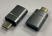 Переходник Type-C штекер - USB 3.0 гнездо металл