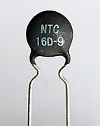 термистор 16 Ом 1A NTC16D-9