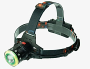Фонарь наголовный аккум. GL-T105-P70 1Led+Cob 2x18650 microUSB