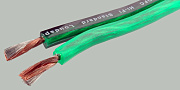 провод SCT-10 TC акустический 2 х 4,00 мм2 медный луженый черно-зеленый прозрачный 