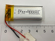 Аккумулятор Li-pol 6,0*20*40 3,7v 500mAh (602040)