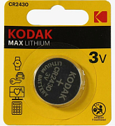 батарейка CR2430 Kodak MAX Lithium 3V
