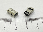 Разъем mini USB 04-BF SMD