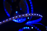светодиодная лента 60 LED 3528 B синий IP33