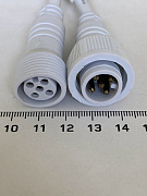 Разъем герметичный на 5 контактов IP68 5pin WP L=40 D=21.5mm 5*0.2mm2
