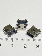 разъём mini-USB 05-BF SMD
