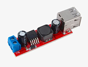 модуль автомобильное З/У 2USB на LM2596 3A