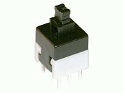 Кнопка миниатюрная PS-800-L без фиксации (PB22E08)