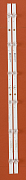 Светодиодная планка 07-32ES09-3030-0D22-2X6-614X14 (к-т 2 пл по 614 мм 6 линз)