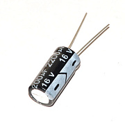 конденсатор JB 2200mFх16V (10х26 +105) (JRC)