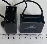 конденсатор д/вентиляторов и кондиционеров 3,5mf 450v с гибкими выводами