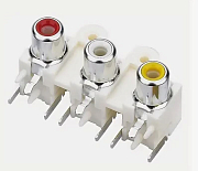 гнездо 3 х RCA
