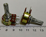 Переменный резистор стерео с выключателем 10кОм
