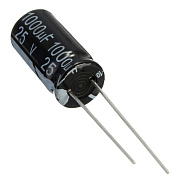 конденсатор JB 1000mFх25V (10x20 +105) (JRB)